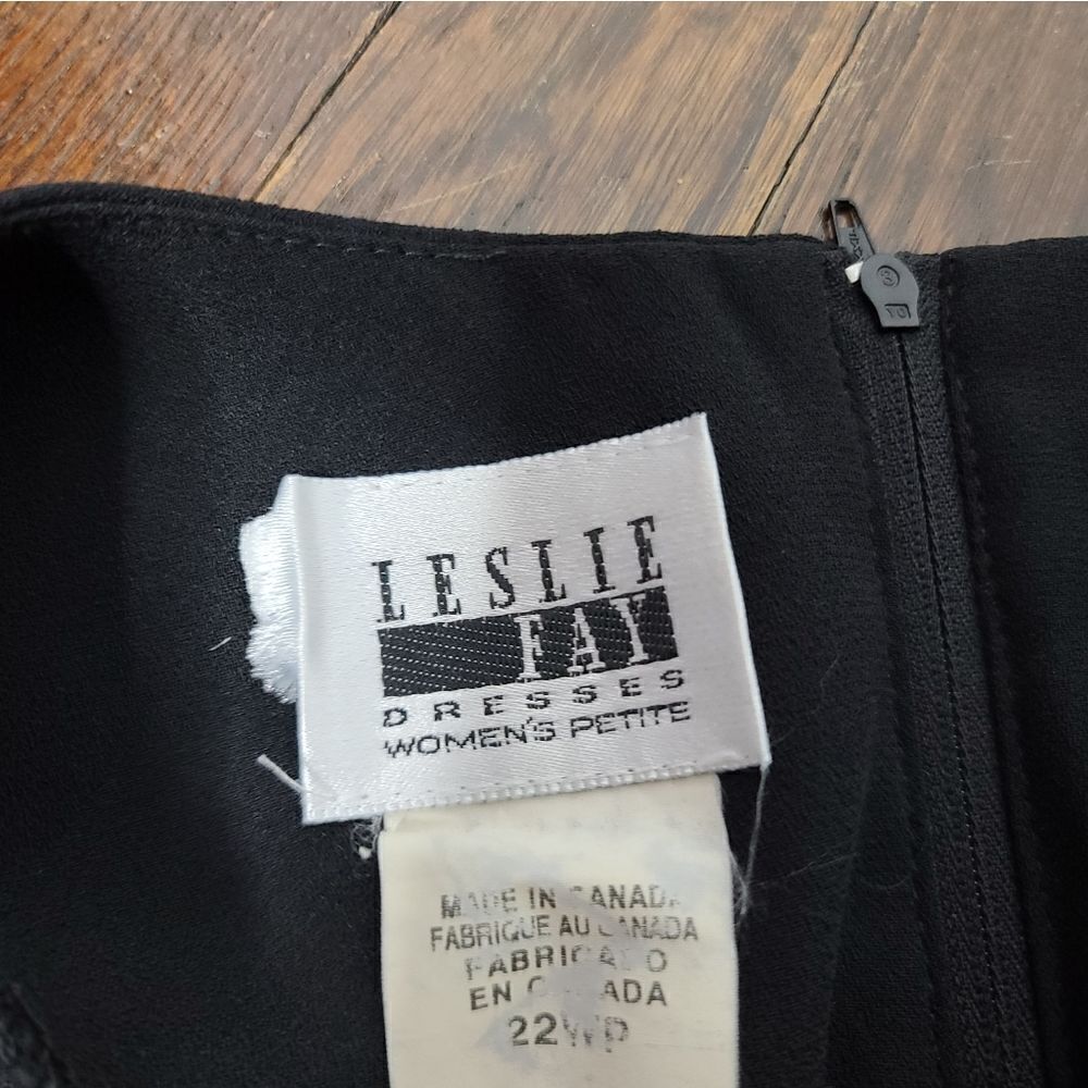 Vintage 90s Black Wednesday Sheath Dress - Picture 5 of 13